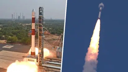 ISRO successfully launches PSLV-C55 mission carrying two Singaporean satellites