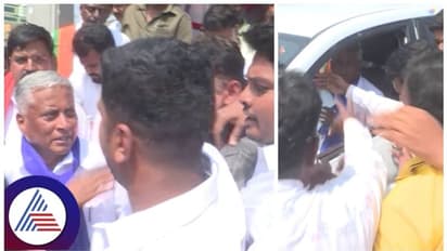 ವರುಣಾದಲ್ಲಿ ಸೋಮಣ್ಣ ಪ್ರಚಾರಕ್ಕೆ ಯುವಕರಿಂದ ಅಡ್ಡಿ: ಸಿದ್ದರಾಮಯ್ಯ ಪರ ಘೋಷಣೆ