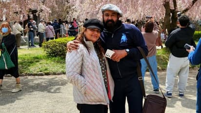 ജപ്പാനില്‍ നിന്നുള്ള ഫോട്ടോ പങ്കുവെച്ച് മോഹൻലാല്‍, ഏറ്റെടുത്ത് ആരാധകര്‍