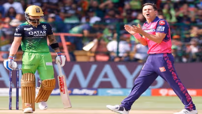 കോലി സംപൂജ്യന്! ഫാഫ്- മാക്സി സഖ്യം ആളിക്കത്തി! പിന്നാലെ രാജസ്ഥാന്റെ തിരിച്ചടി; ആര്സിബിക്ക് മികച്ച സ്കോര്