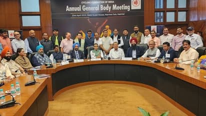இந்திய சைக்கிள் ஓட்டுதல் கூட்டமைப்பின் தலைவராக பாஜக எம்.எல்.ஏ பங்கஜ் சிங் போட்டியின்றி தேர்வு..