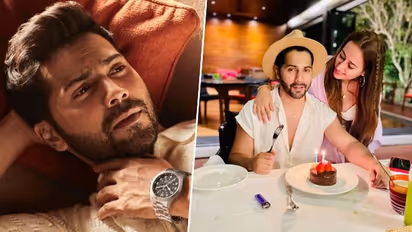 Varun Dhawan celebrates 36th birthday with wife Natasha Dalal, hails his fans for their support, SEE PICTURES
