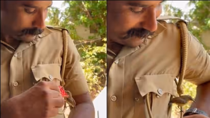 'ഹൃദയത്തില് കൂട് കൂട്ടാം'; പൊലീസുകാരന്റെ രസകരമായ വീഡിയോ വൈറലാകുന്നു...