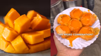 'സംഗതി മാമ്പഴക്കാലം തന്നെ, പക്ഷേ ഇങ്ങനെയൊന്നും ചെയ്യല്ലേ'; ഫുഡ് വീഡിയോ...