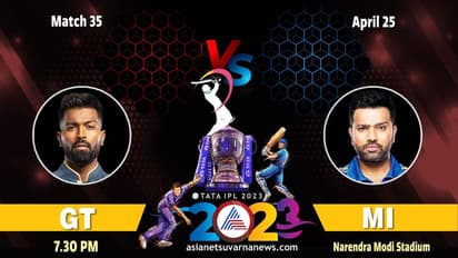 IPL 2023 ಮುಂಬೈ ಇಂಡಿಯನ್ಸ್‌​ಗಿಂದು ಹಾಲಿ ಚಾಂಪಿಯನ್‌ ಟೈಟಾನ್ಸ್‌ ಅಗ್ನಿ ಪರೀ​ಕ್ಷೆ