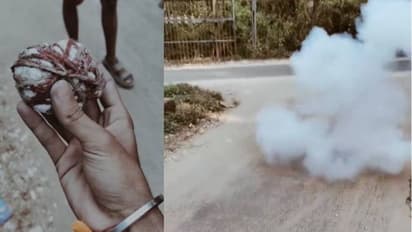 ഏറ് പടക്കം ഉണ്ടാക്കി സ്ഫോടനം നടത്തി ദൃശ്യം പകർത്തി പ്രചരിപ്പിച്ചു, വിദ്യാർത്ഥി പിടിയിൽ