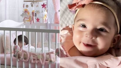 കുഞ്ഞ് ദേവിക്കായി ക്യൂട്ട് നഴ്സറി ഒരുക്കി ബിപാഷ ബസു; വീഡിയോ 