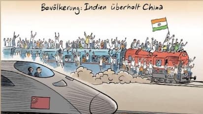 భారత్ పై జర్మనీ అక్కసు.. జనాభా పెరుగుదలను చూపిస్తూ వ్యంగ్యంగా కార్టూన్.. మండిపడుతున్న నెటిజన్లు