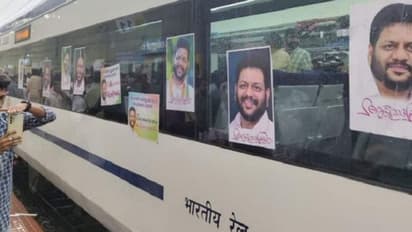 ಕೇರಳದ ಮೊದಲ ವಂದೇ ಭಾರತ್ ರೈಲಿಗೆ ಕಾಂಗ್ರೆಸ್ ಸಂಸದನ ಪೋಸ್ಟರ್: ನೆಟ್ಟಿಗರ ಕಿಡಿ