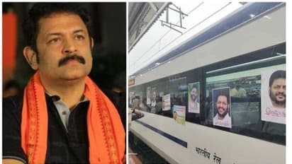 വന്ദേ ഭാരത് ട്രെയിനില് പോസ്റ്റര്; ‘ഇത് ലോക ചെറ്റത്തരം’ പ്രതികരിച്ച് കൃഷ്ണകുമാര്