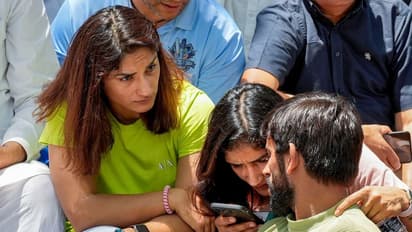 Wrestlers vs WFI chief: Wresters vow to continue protests until Brij Bhushan Sharan Singh is jailed