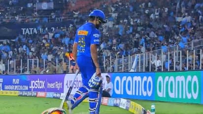 உலக டெஸ்ட் சாம்பியன்ஷிப் இறுதிப் போட்டிக்கு பயிற்சி எடுக்கும் ரோகித் சர்மா, 10 பந்தில் 1 ரன், 8 பந்தில் 2 ரன்!