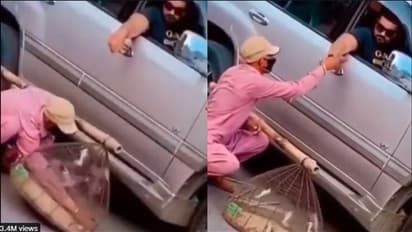 ಪಂಜರದಲ್ಲಿ ಬಂಧಿಸಲ್ಪಟ್ಟ ಹಕ್ಕಿಗಳು: ಖರೀದಿಸಿ ಹಾರಿಬಿಟ್ಟ ಕಾರು ಚಾಲಕ : ವೈರಲ್ ವೀಡಿಯೋ