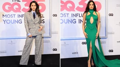 Alia Bhatt, Janhvi Kapoor ramp up fashion quotient at an event