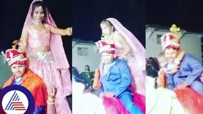 ಕುದುರೆ ಏರಿ ಬಂದ ವರ..ಹತ್ತಿ ಡ್ಯಾನ್ಸ್ ಮಾಡಲು ಹೋಗಿ ಜಾರಿ ಬಿದ್ದ ವಧು; ವಿಡಿಯೋ ವೈರಲ್