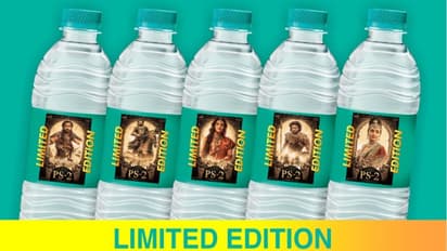 മണിരത്‍നത്തിന്റെ  'പൊന്നിയന്‍ സെല്‍വന്‍ 2', പ്രചാരണത്തില്‍ പങ്കുചേര്‍ന്ന് ബിസ്‍ലേരി