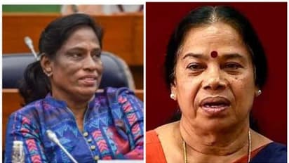 'ഉഷ സ്ത്രീയല്ലേ, അമ്മയല്ലേ'; നീതി വേണമെന്ന് പെൺകുട്ടികൾ പറയുന്നതിനെ ലജ്ജാകരമെന്ന് പറയാമോ? വിമർശിച്ച് ശ്രീമതി