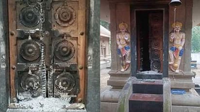 ക്ഷേത്ര വാതിലുകള്ക്ക് തീയിട്ടു, ആയിരവില്ലി ക്ഷേത്രത്തിലെ മോഷണ ശ്രമം ഉത്സവം തുടങ്ങാനിരിക്കേ