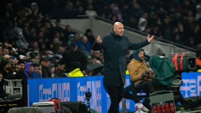 Erik ten Hag walks out of press conference after confronted over Man United's 'worst' EPL season (WATCH)