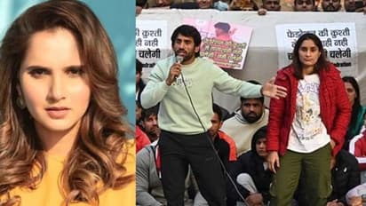 ഗുസ്തി താരങ്ങളുടെ സമരം: പിന്തുണയുമായി സാനിയ മിർസയും മമത ബാനർജിയും