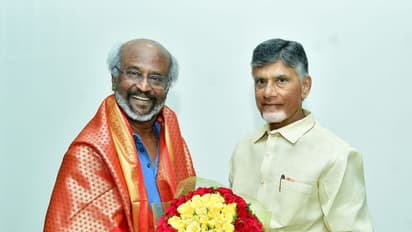 ஆந்திர முன்னாள் முதல்வர் சந்திரபாபு நாயுடு உடன் நடிகர் ரஜினிகாந்த் திடீர் சந்திப்பு - பின்னணி என்ன?