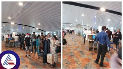 ಸುಡಾನ್ ನಲ್ಲಿ ಸಿಲುಕಿದ್ದ 362  ಕನ್ನಡಿಗರು ತವರಿಗೆ, ವಿಮಾನ ನಿಲ್ದಾಣದಲ್ಲಿ ಸ್ವಾಗತಿಸಿದ ಹೆಲ್ತ್ ಕಮಿಷನರ್  