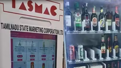 liquor vending machine: இனி தொட்டால் போதும்; மதுபானம் கையில்... சென்னையில் அமைக்கப்பட்டது டாஸ்மாக் ஏடிஎம்!!