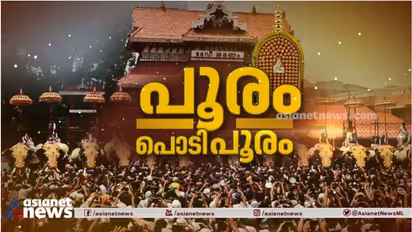 പൂരം പൊടിപൂരം,  പൂരാവേശത്തിൽ തൃശ്ശൂർ; കണിമംഗലം ശാസ്താവിന്റെ പുറപ്പാട് തുടങ്ങി, വൈകിട്ട് കുടമാറ്റം 