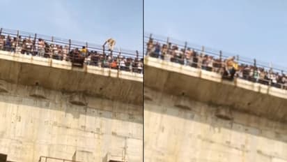 മരണത്തിന്റെ മുനമ്പില് നിന്ന് യുവാവിനെ തിരികെ ജീവിതത്തിലേക്ക് കൊണ്ടുവന്ന് പൊലീസുകാരൻ; വീഡിയോ