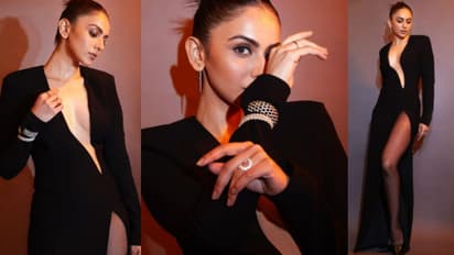 കറുപ്പ് ഗൗണിൽ ഹോട്ട് ലുക്കില്‍ ബോളിവുഡ് സുന്ദരി; ചിത്രങ്ങള്‍ വൈറല്‍ 