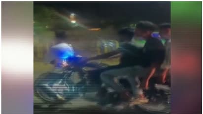 ബൈക്കിൽ അപകടകരമായ രീതിയിൽ അഭ്യാസപ്രകടനം; നാലംഗ സംഘത്തിലെ 19കാരൻ പിടിയിൽ