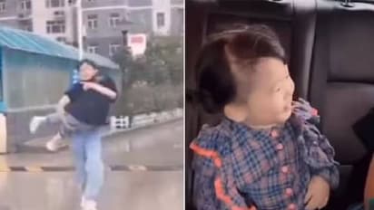 Viral video: മഴ നനയാതെ അനിയത്തിയെ പൊതിഞ്ഞു പിടിച്ച് ഏട്ടൻ, വൈറലായി വീഡിയോ 