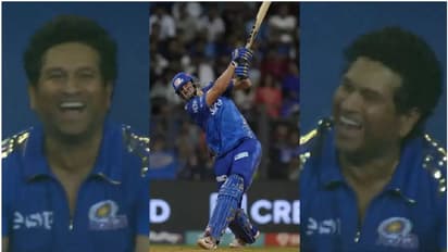 കുട്ടിയായ മുംബൈ ഇന്ത്യൻസ് ആരാധകനെ പോലെ 'ക്രിക്കറ്റ് ദൈവം'; ഡേവിഡേട്ടാ പൂരം പൊരിച്ചൂട്ടാ! ഹൃദയം തൊട്ട് വീഡിയോ