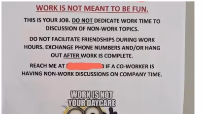 పని చేసే చోట ఫ్రెండ్షిప్ వద్దు.. ఓ కంపెనీ బాస్ ఆదేశాలు వైరల్.. నెటిజన్లు సమాధానమిదే