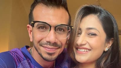 IPL 2023: Watch Yuzvendra Chahal catches up with wife Dhanashree Verma at Mumbai airport in adorable fashion