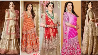 बेटे की शादी में दिखेंगे Nita Ambani जैसे ठाठ ! जब पहनेंगी ये 5 लहंगे 