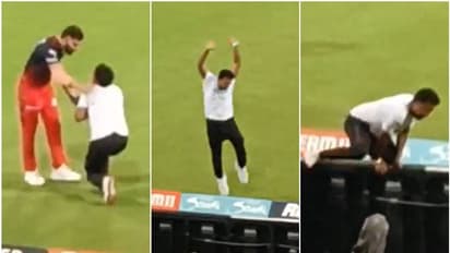 സന്തോഷം സഹിക്കാൻ വയ്യ! ലഖ്നൗവിന്റെ സ്വന്തം തട്ടകം, കാലിൽ തൊടാൻ വന്ന ആരാധകനെ നെഞ്ചോട് ചേർത്ത് കിംഗ്; വീഡിയോ