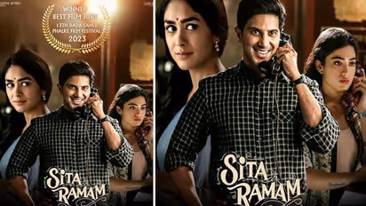 Sita Ramam: Dulquer Salmaan, Mrunal Thakur starrer makes record; wins big at Dadasaheb Phalke awards