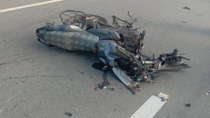 ಚಿಕ್ಕಮಗಳೂರು: ಆಡಿ ಕಾರು-ಬೈಕ್ ಮುಖಾಮುಖಿ ಡಿಕ್ಕಿ, ಸ್ಥಳದಲ್ಲೇ ಓರ್ವ ಸಾವು