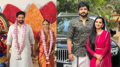 ഇനി അവർ ഒന്നിച്ച്..; നടി മാളവിക കൃഷ്ണദാസും തേജസും വിവാഹിതരായി