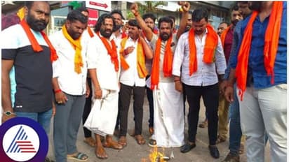 Karnataka Election 2023: VHP, Bajrang Dal stage protests against 'ban' proposal by Congress