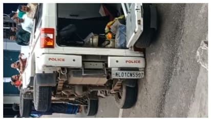 കൊല്ലം അഞ്ചലിൽ പൊലീസ് ജീപ്പ് മറിഞ്ഞ് മൂന്ന് പൊലീസുകാർക്ക് പരിക്ക്