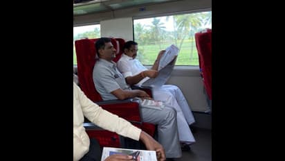 வந்தேபாரத் ரயிலில் திடீரென பயணம் செய்த எடப்பாடி பழனிச்சாமி..! என்ன காரணம் தெரியுமா.?