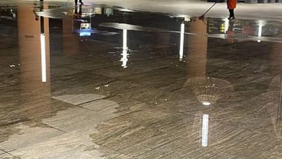 Bengaluru's newly-inaugurated Terminal 2 fails rain test; roof leaks at KIA (WATCH)