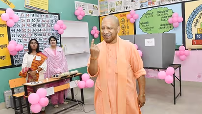 UP local body elections 2023: CM Yogi Adityanath casts his vote in Gorakhpur