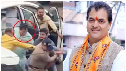 നടുറോഡിൽ വണ്ടിനിര്‍ത്തി ആദ്യം വാക്കേറ്റം, യുവാക്കളുമായി കൂട്ടത്തല്ലുണ്ടാക്കി ബിജെപി ധനമന്ത്രി -വീഡിയോ