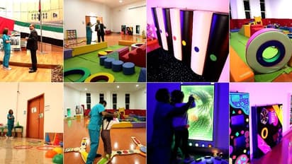 ഫ്യൂച്ചര് റിഹാബിലിറ്റേഷൻ സെന്ററിലെ മൾട്ടി സെൻസറി റൂം സ്പോൺസര് ചെയ്ത് മഹ്സൂസ്