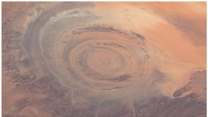 'സഹാറാ മരുഭൂമിയുടെ കണ്ണ്'; അന്താരാഷ്ട്രാ ബഹിരാകാശ നിലയം പുറത്ത് വിട്ട ചിത്രങ്ങള് വൈറല്