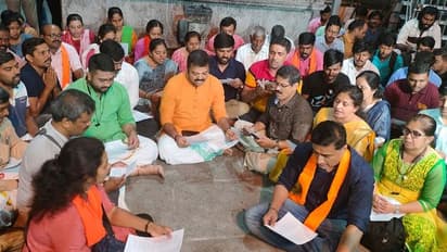 ಕಾಂಗ್ರೆಸ್ ವಿರುದ್ಧ 20ಕ್ಕೂ ಹೆಚ್ಚು ದೇವಸ್ಥಾನಗಳಲ್ಲಿ ಹನುಮಾನ್ ಚಾಲೀಸಾ ಪಠಣ