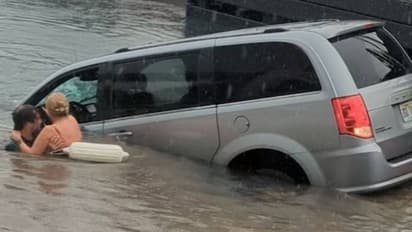ജിപിഎസ് ചതിച്ചു, സഹോദരിമാർ കാറുമായി ഇറങ്ങിച്ചെന്നത് വെള്ളത്തിലേക്ക്!